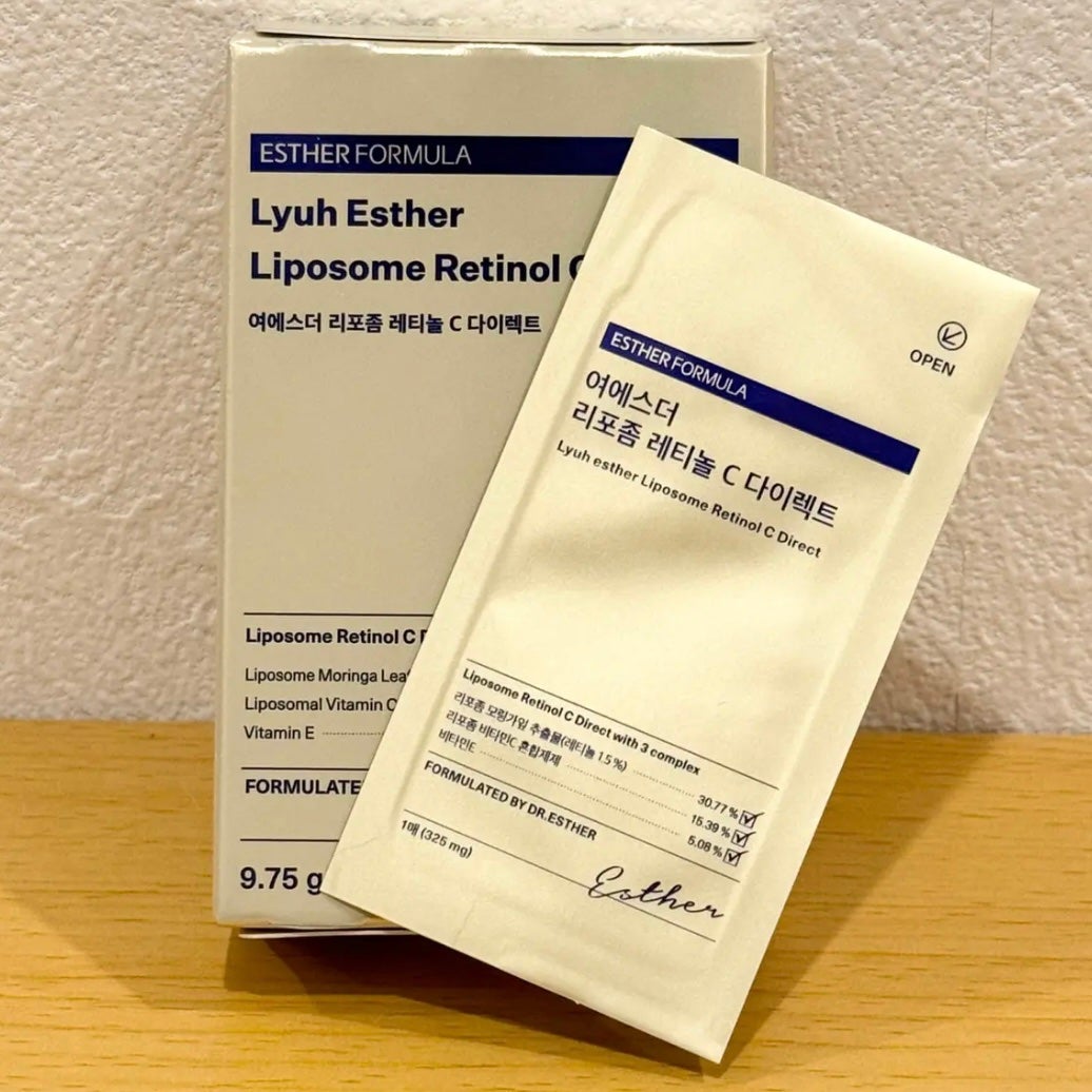 ヨエスターリポソームレチノールCダイレクトフィルム/ESTHER FORMULA/美容サプリメントを使ったクチコミ(1枚目)