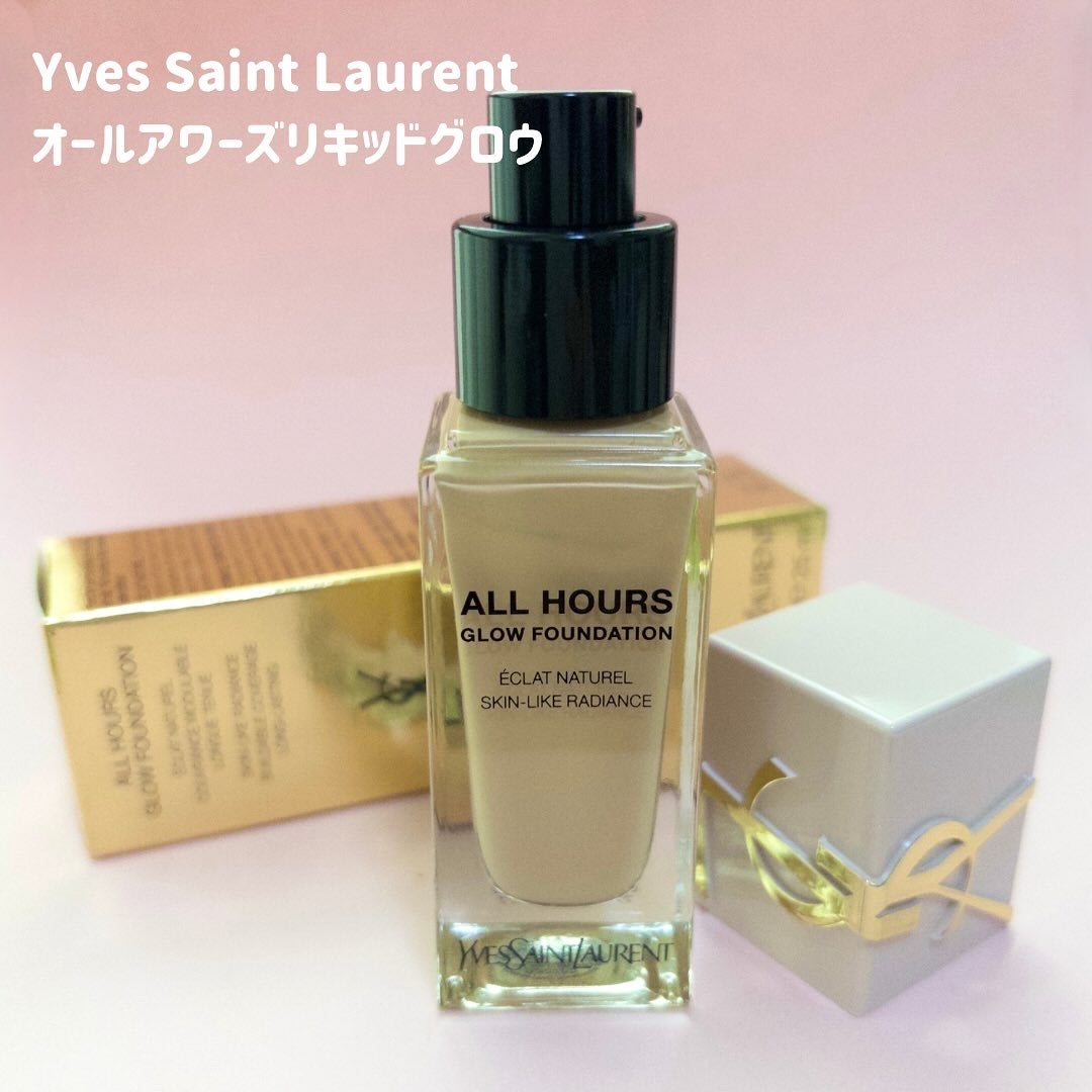 オールアワーズ リキッド グロウ/YVES SAINT LAURENT BEAUTE/リキッドファンデーションを使ったクチコミ(1枚目)