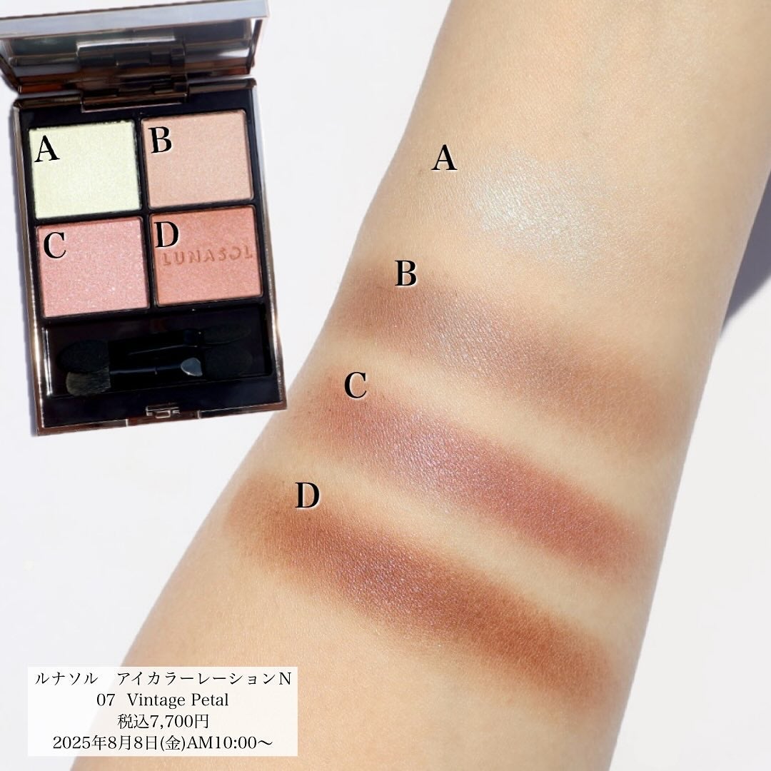 ルナソル アイカラーレーションN/LUNASOL/アイシャドウパレットを使ったクチコミ(4枚目)