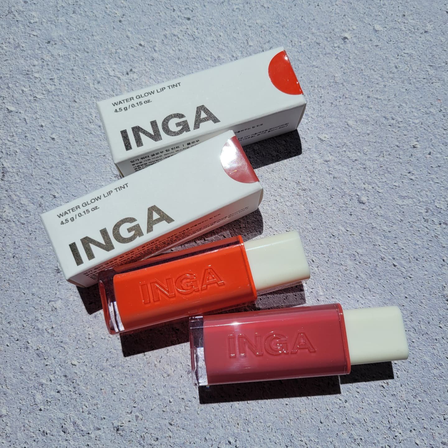 ウォーターグローリップティント/INGA/リップティントを使ったクチコミ（1枚目）