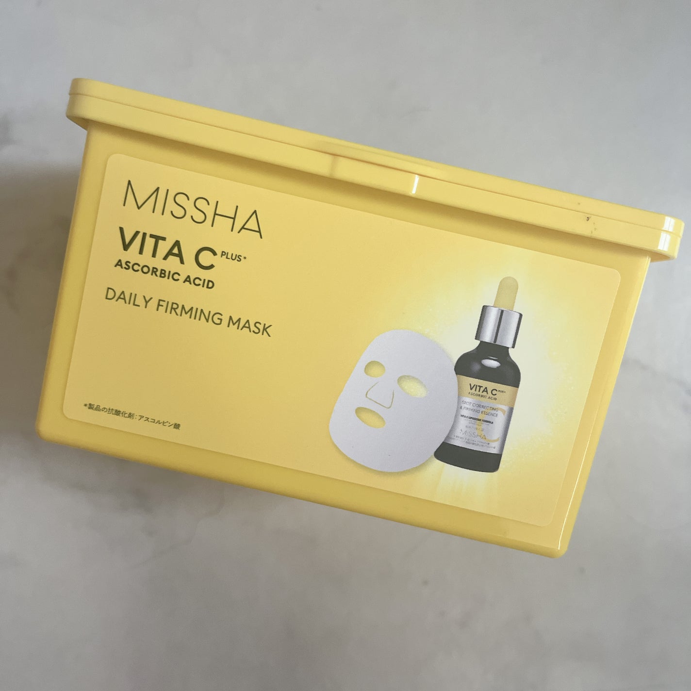 ミシャ ビタシープラス デイリーマスク【日本処方】/MISSHA/シートマスク・パックを使ったクチコミ(1枚目)