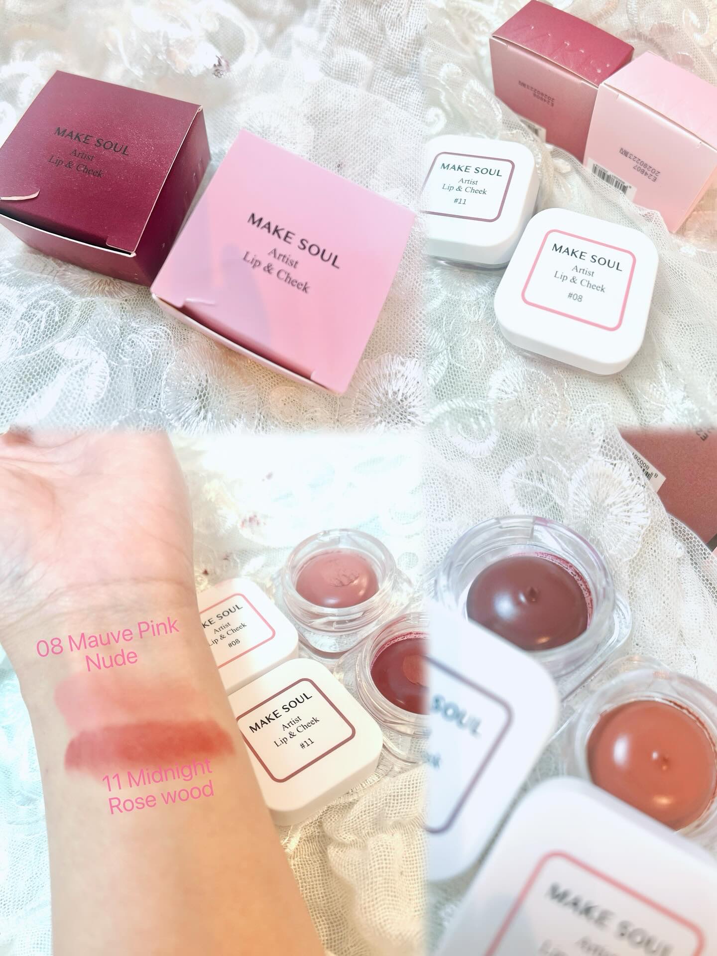 Artist Lip&Cheek/MAKE SOUL/ジェル・クリームチークを使ったクチコミ（1枚目）