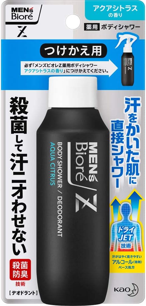 メンズビオレZ 薬用ボディシャワー アクアシトラスの香りつけかえ用