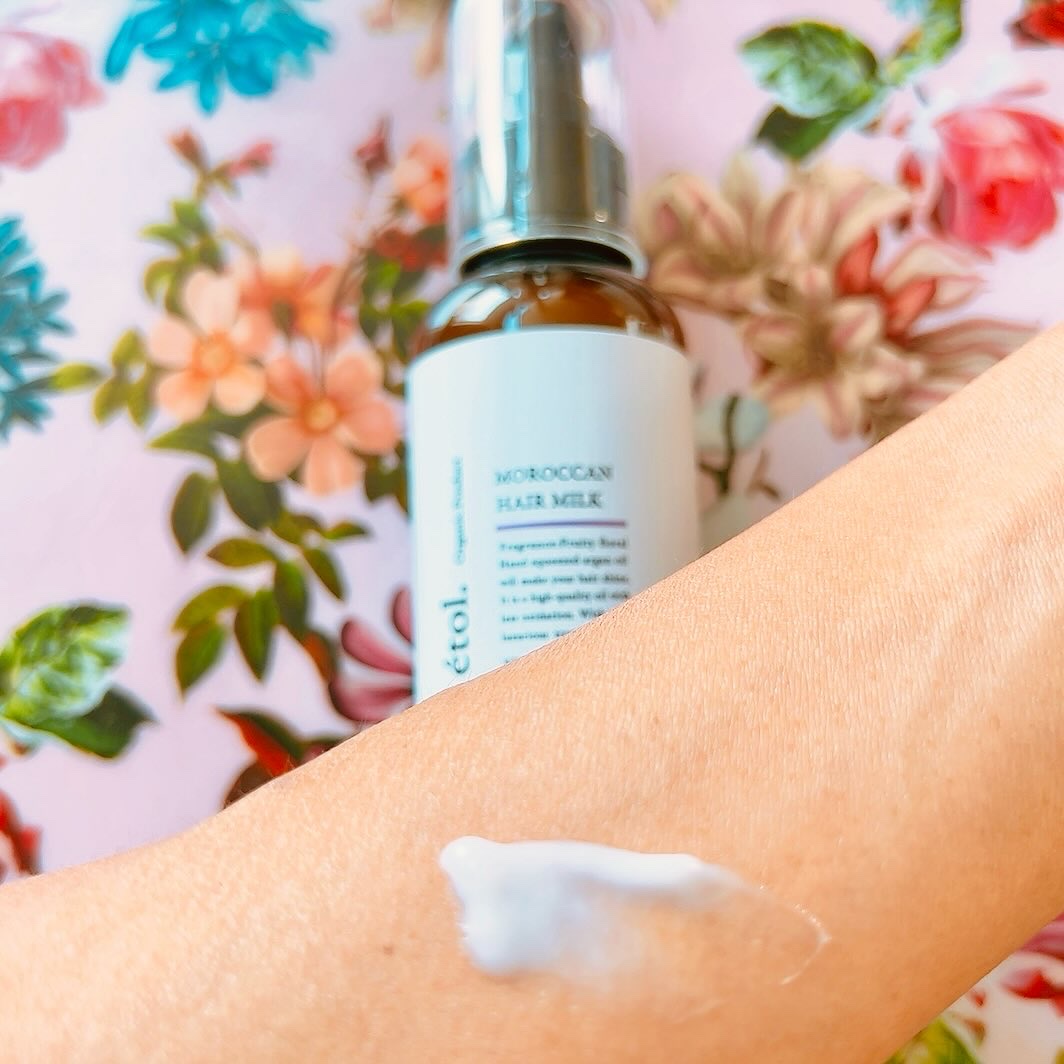 Moroccan hair milk/etol./ヘアミルクを使ったクチコミ（2枚目）