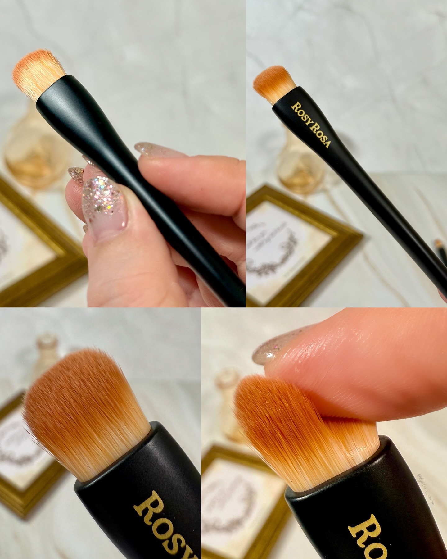 マルチユースブラシ〈ポイント〉/ロージーローザ/メイクブラシを使ったクチコミ（3枚目）