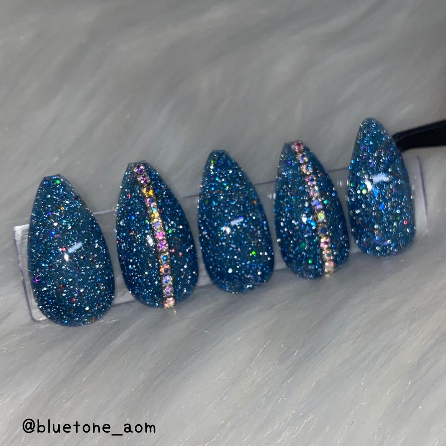 ⋆͛🦖⋆͛aomi on LIPS 「オリジナルフラッシュ📸手持ちのジェルとフラッシュパウダーをまぜ..」(5枚目)