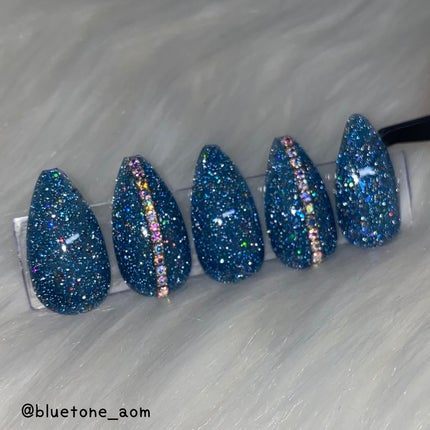 ⋆͛🦖⋆͛aomi on LIPS 「オリジナルフラッシュ📸手持ちのジェルとフラッシュパウダーをまぜ..」(5枚目)