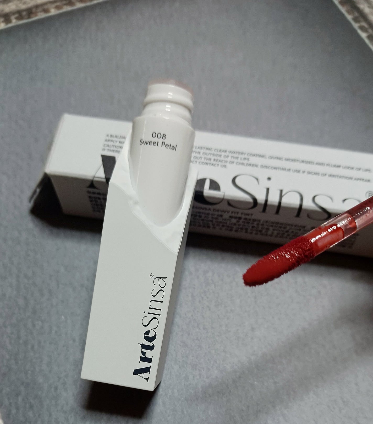 ビルダブルデューイフィットティント/ArteSinsa/リップティントを使ったクチコミ(2枚目)