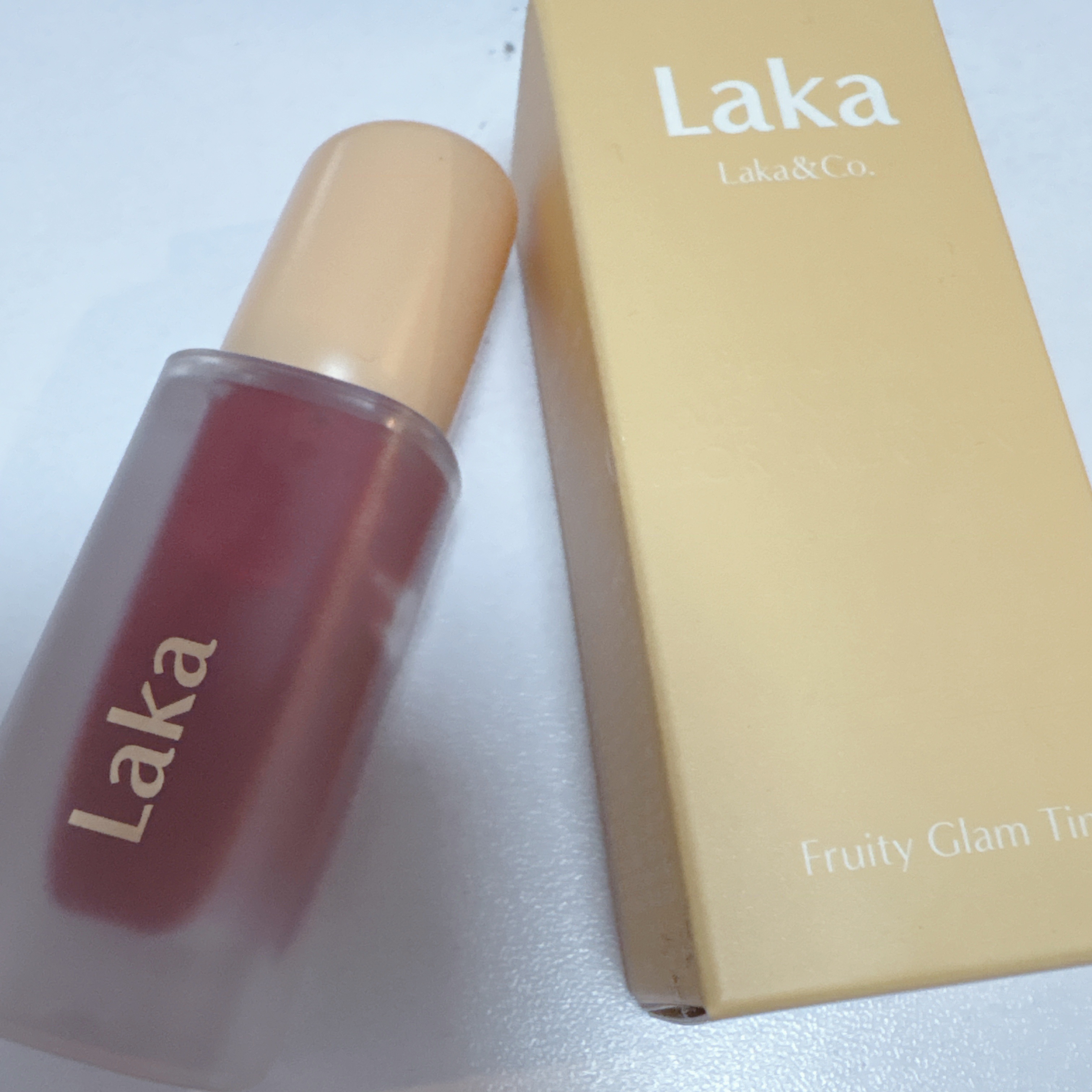 フルーティーグラムティント/Laka/リップティントを使ったクチコミ（1枚目）