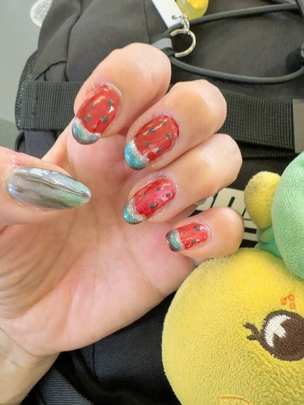 ジェルネイル/セリア/ジェルネイルを使ったクチコミ(6枚目)