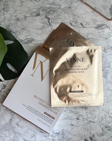シグニチャーバイオディープコラーゲンファーミングマスク/VINNE /シートマスク・パックを使ったクチコミ(6枚目)