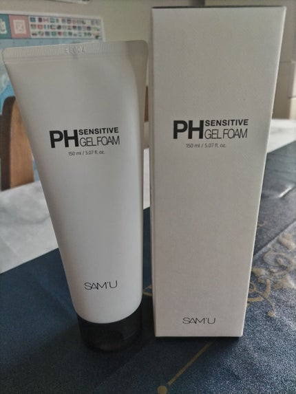 PHセンシティブジェルフォーム/SAM'U/洗顔フォームを使ったクチコミ(1枚目)
