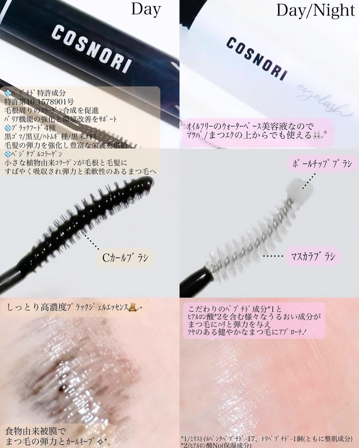 ロングアクティブアイラッシュセラム/COSNORI/まつげ美容液を使ったクチコミ（2枚目）