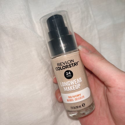 カラーステイ ロングウェア メイクアップ/REVLON/リキッドファンデーションを使ったクチコミ(2枚目)