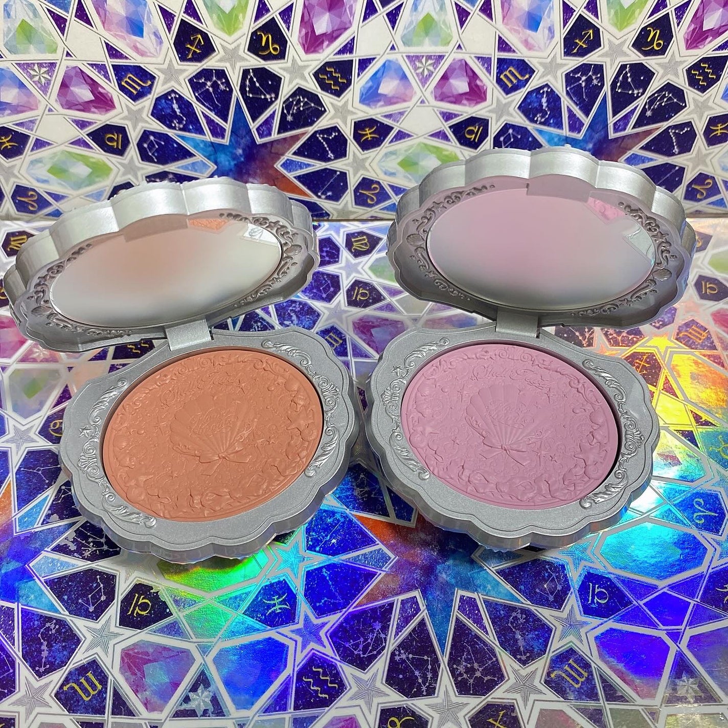 シェルズジュエルコレクション 6色アイシャドウパレット/FlowerKnows/アイシャドウパレットを使ったクチコミ(5枚目)