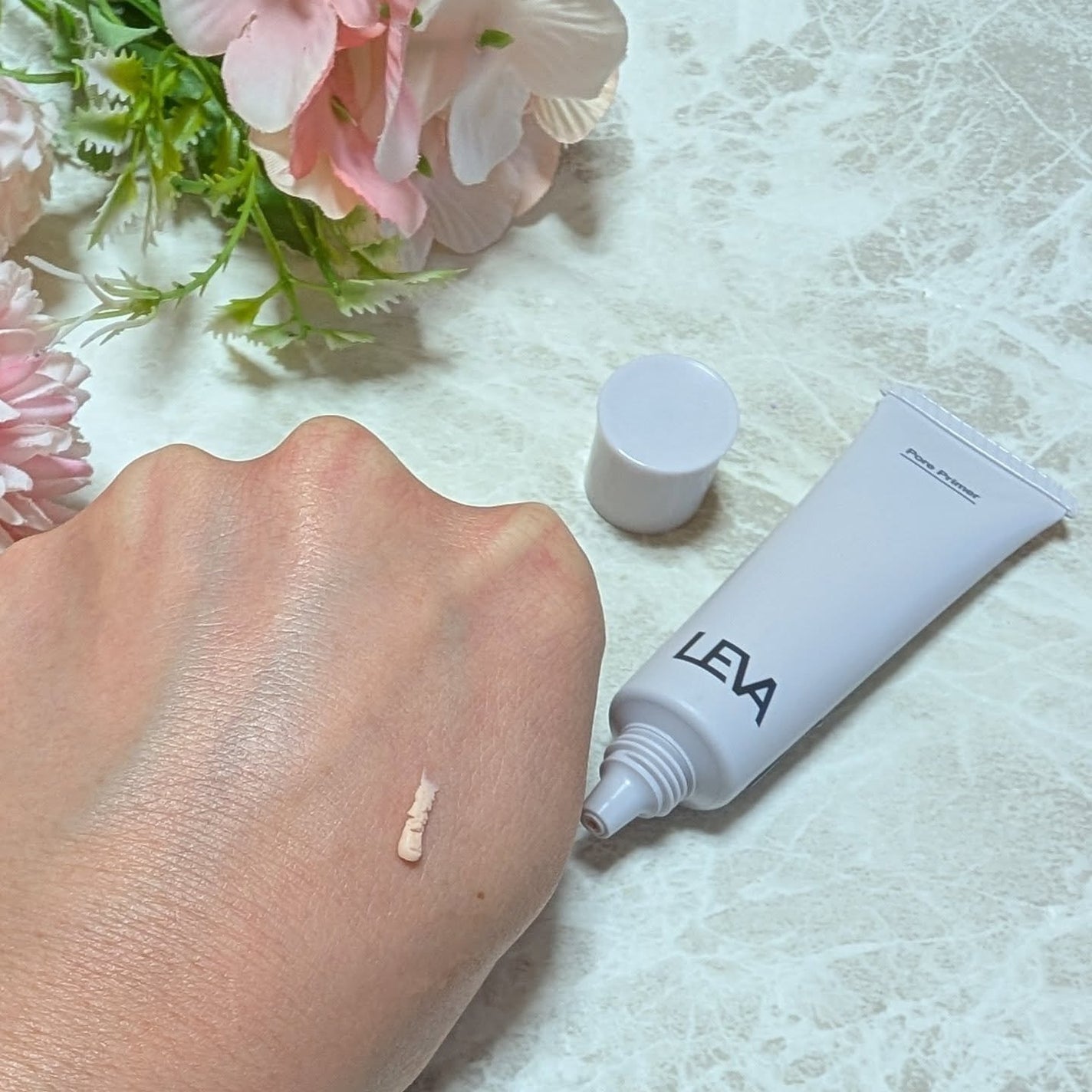 ポアプライマー/LEVA/化粧下地を使ったクチコミ(5枚目)