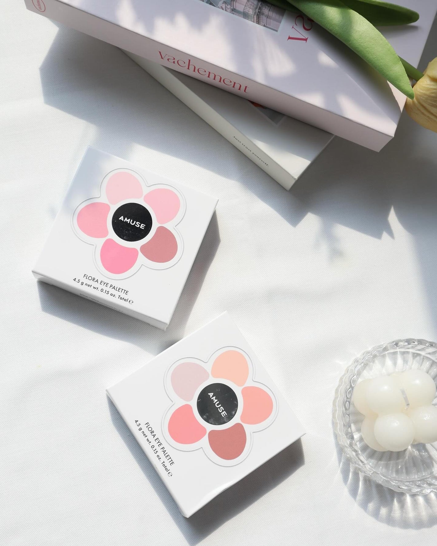 フローラアイパレット/AMUSE/アイシャドウを使ったクチコミ(4枚目)