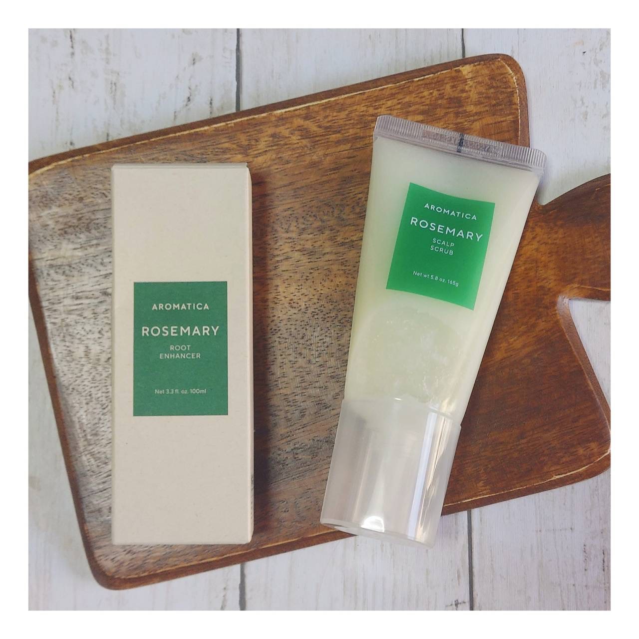 ローズマリールートエンハンサー/AROMATICA/頭皮ローションを使ったクチコミ（3枚目）