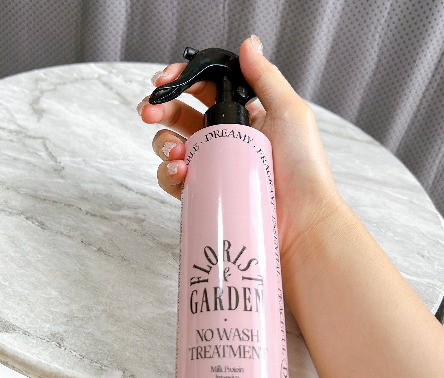 ミルクプロテインインテンシブ ノーウォッシュアンプルトリートメント フローリストガーデン/odiD/ヘアミルクを使ったクチコミ(5枚目)
