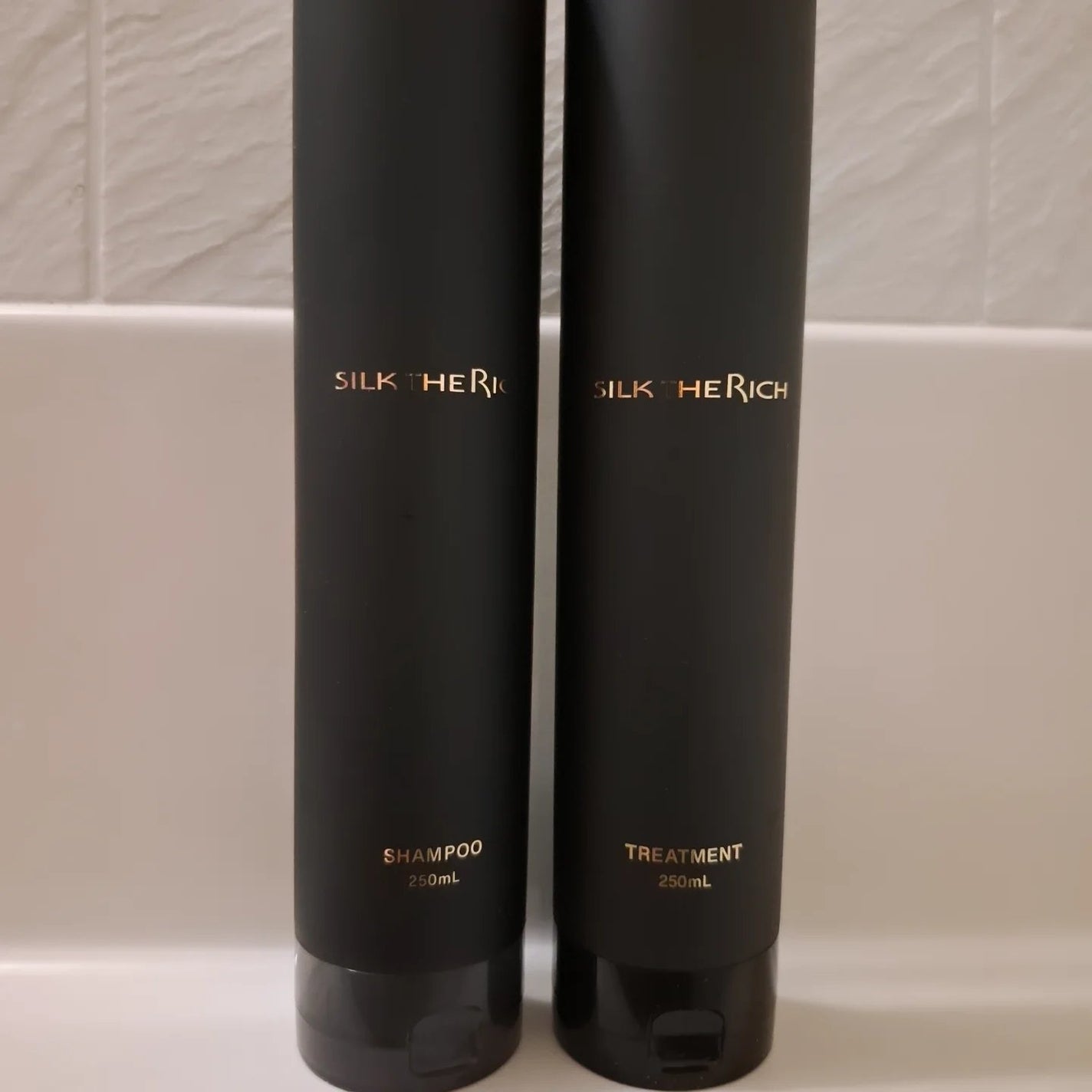 SILK THE RICH スカルプ&リペア シャンプー・トリートメント/SILK THE RICH/市販シャンプーを使ったクチコミ(1枚目)