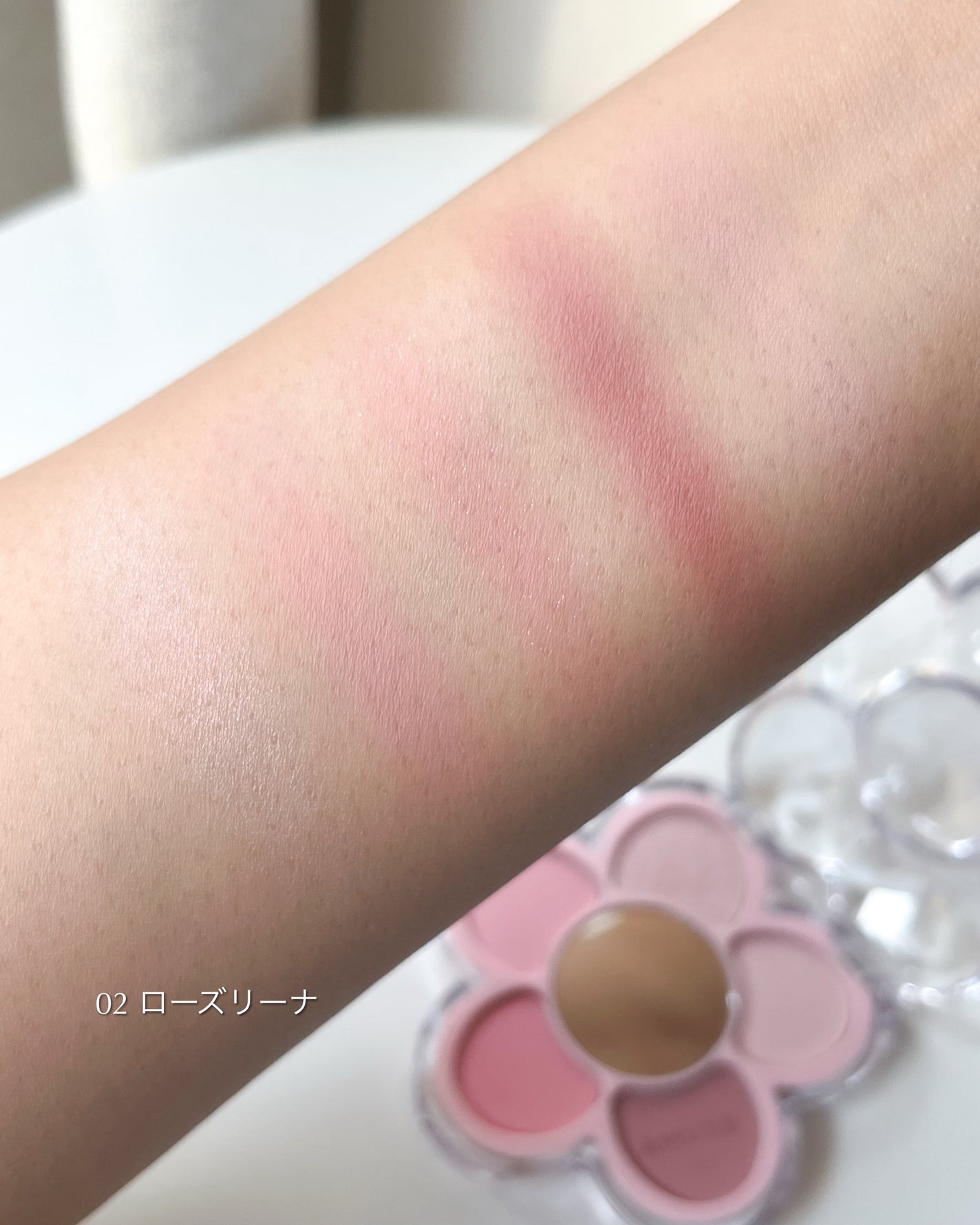 フローラアイパレット/AMUSE/アイシャドウを使ったクチコミ(6枚目)