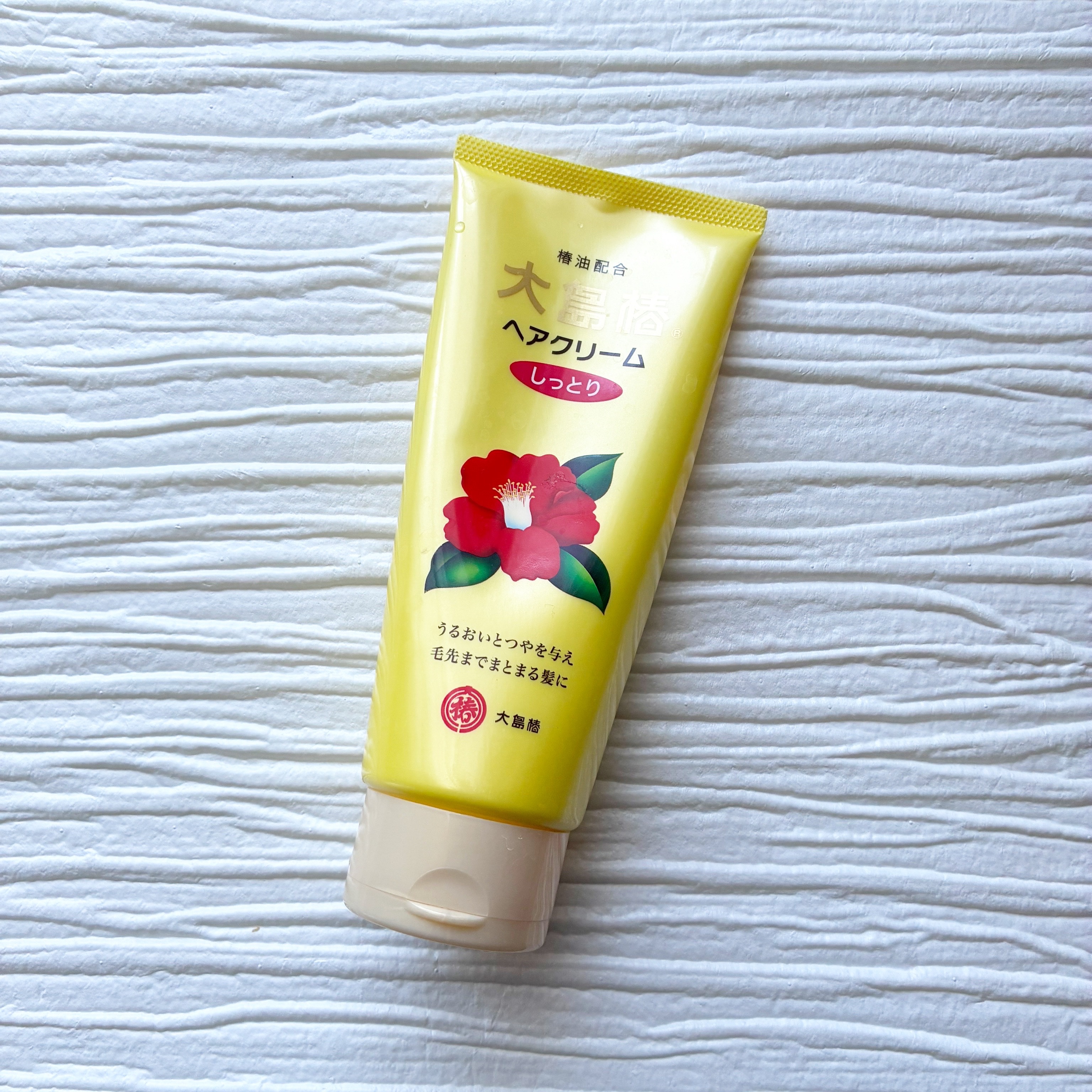ヘアクリーム しっとり/大島椿/ヘアワックス・クリームを使ったクチコミ（2枚目）