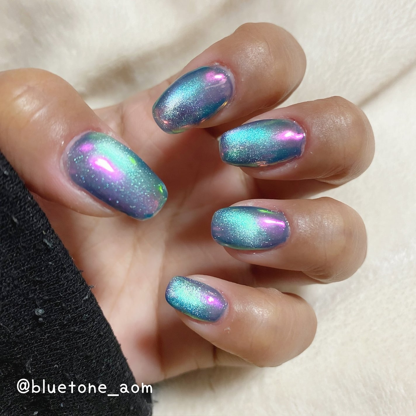 ⋆͛🦖⋆͛aomi on LIPS 「いつぞやのマイネイル!!YouTubeを見てまねっこもどきしま..」(5枚目)