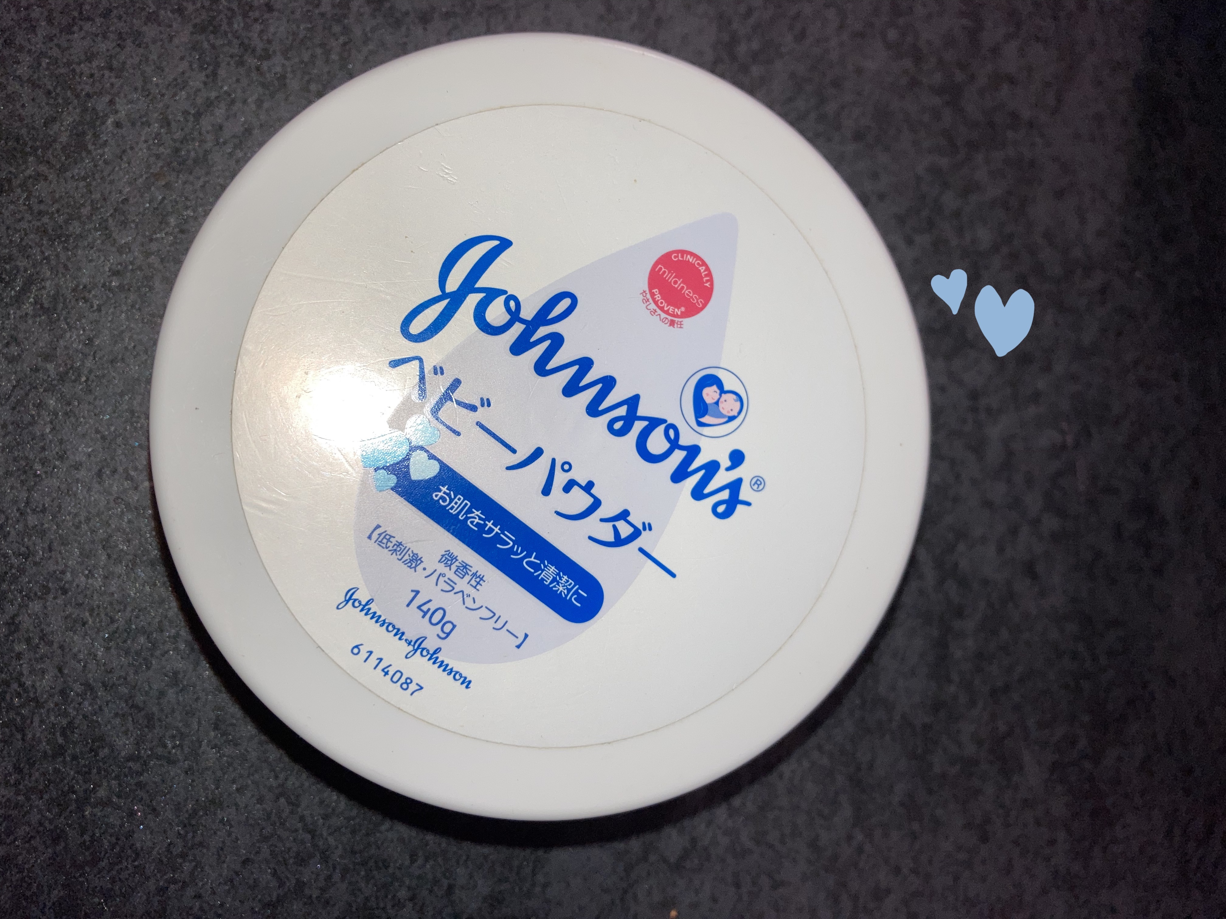 ジョンソン ベビーパウダー/ジョンソンベビー/ボディパウダーを使ったクチコミ（1枚目）