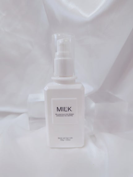 モイストヴェール ヘアミルク<無香料>/MILK./ヘアミルクを使ったクチコミ(1枚目)