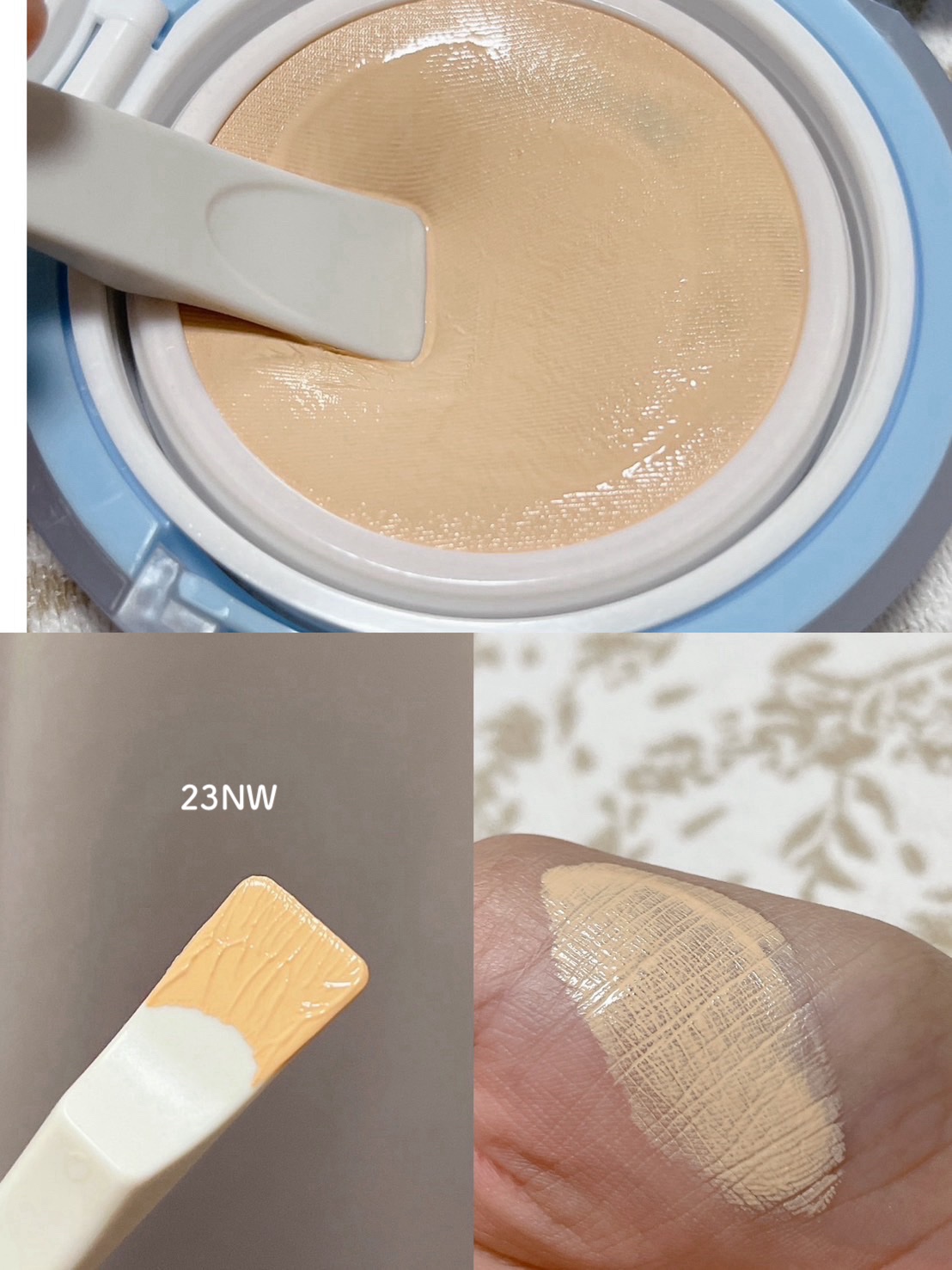 クラウドメッシュクッション/GIVERNY/クッションファンデーションを使ったクチコミ（3枚目）