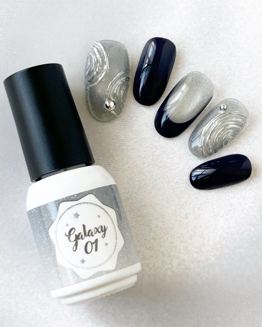 ギャラクシー/100nail/ジェルネイルを使ったクチコミ（1枚目）
