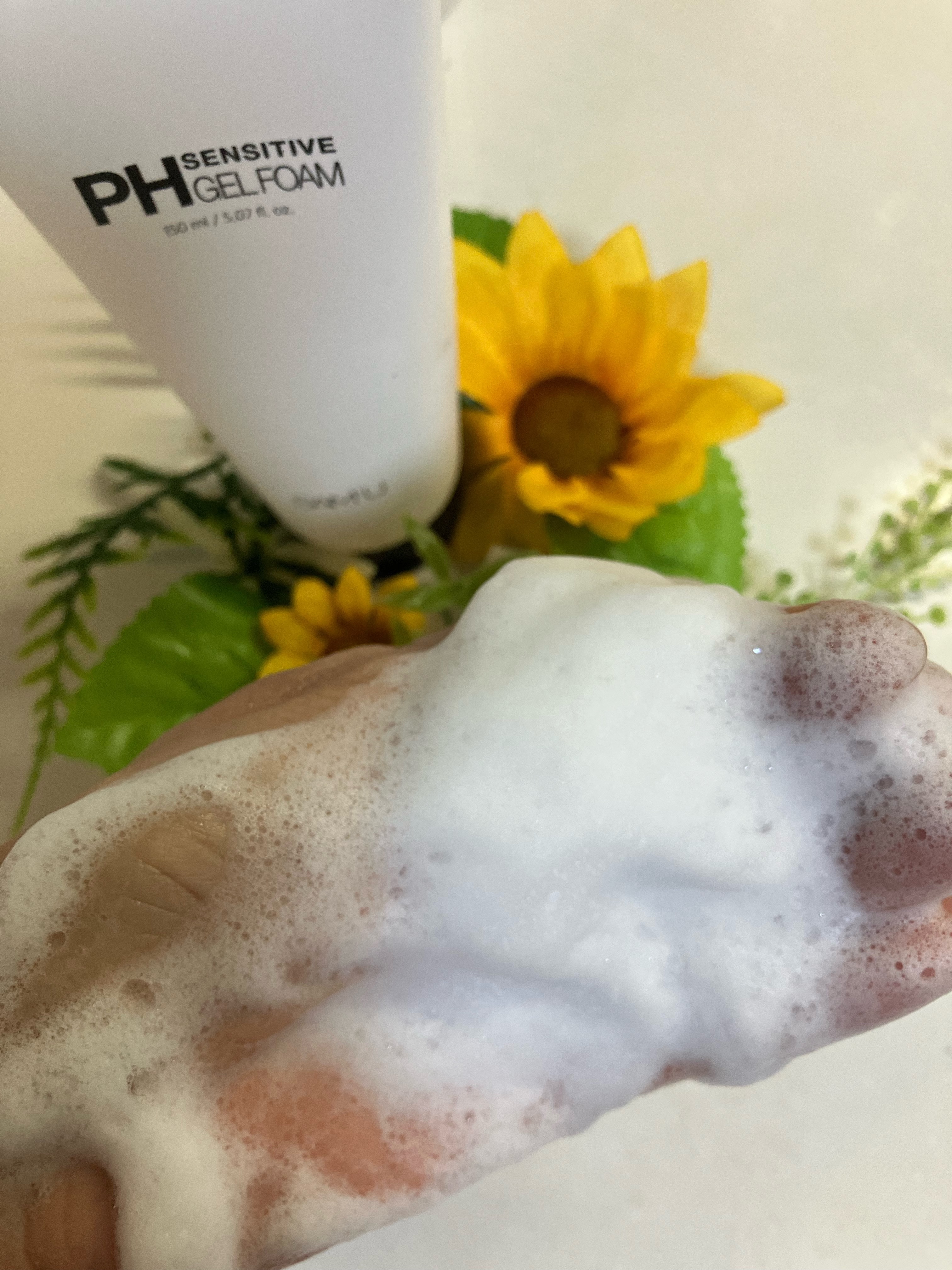 PHセンシティブジェルフォーム/SAM'U/その他洗顔料を使ったクチコミ（3枚目）