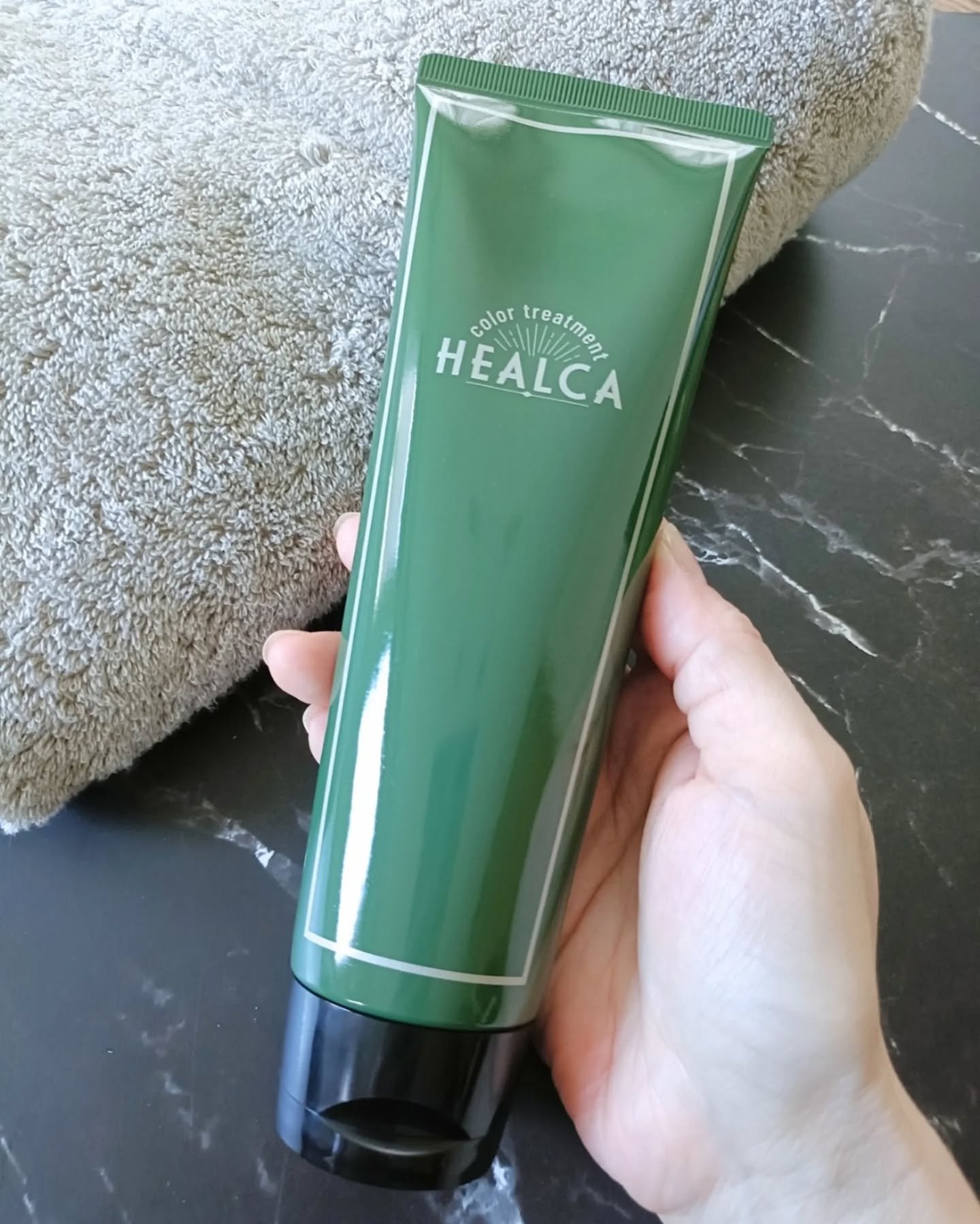 HEALCA カラートリートメント smooth/HEALCA/ヘアカラーを使ったクチコミ（1枚目）