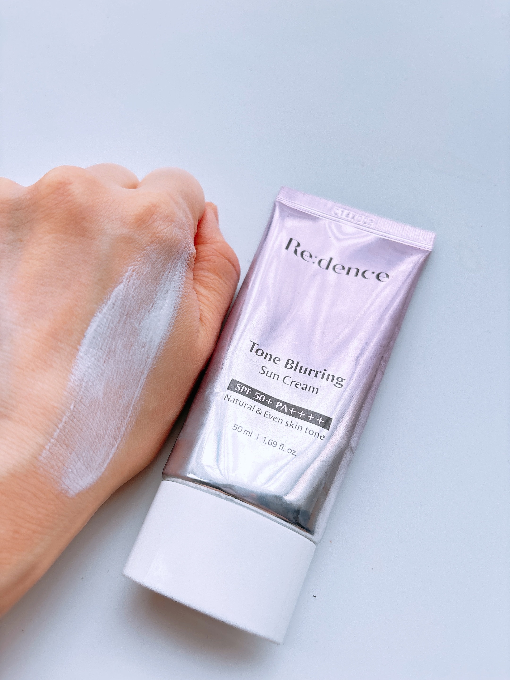 トーンブラーリング日焼け止め/redence/日焼け止めクリームを使ったクチコミ（3枚目）