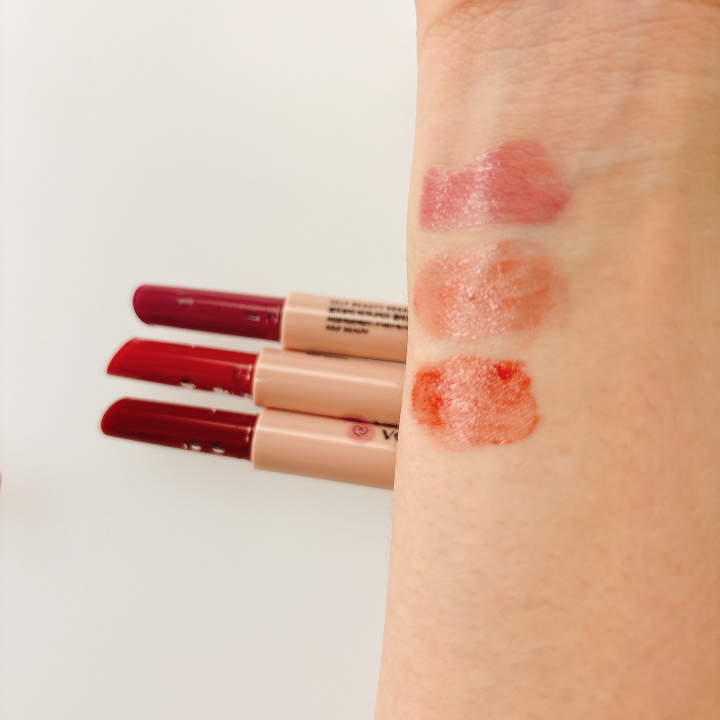 ボリューマイジングフォンデュリップ/Coralhaze/口紅を使ったクチコミ（2枚目）