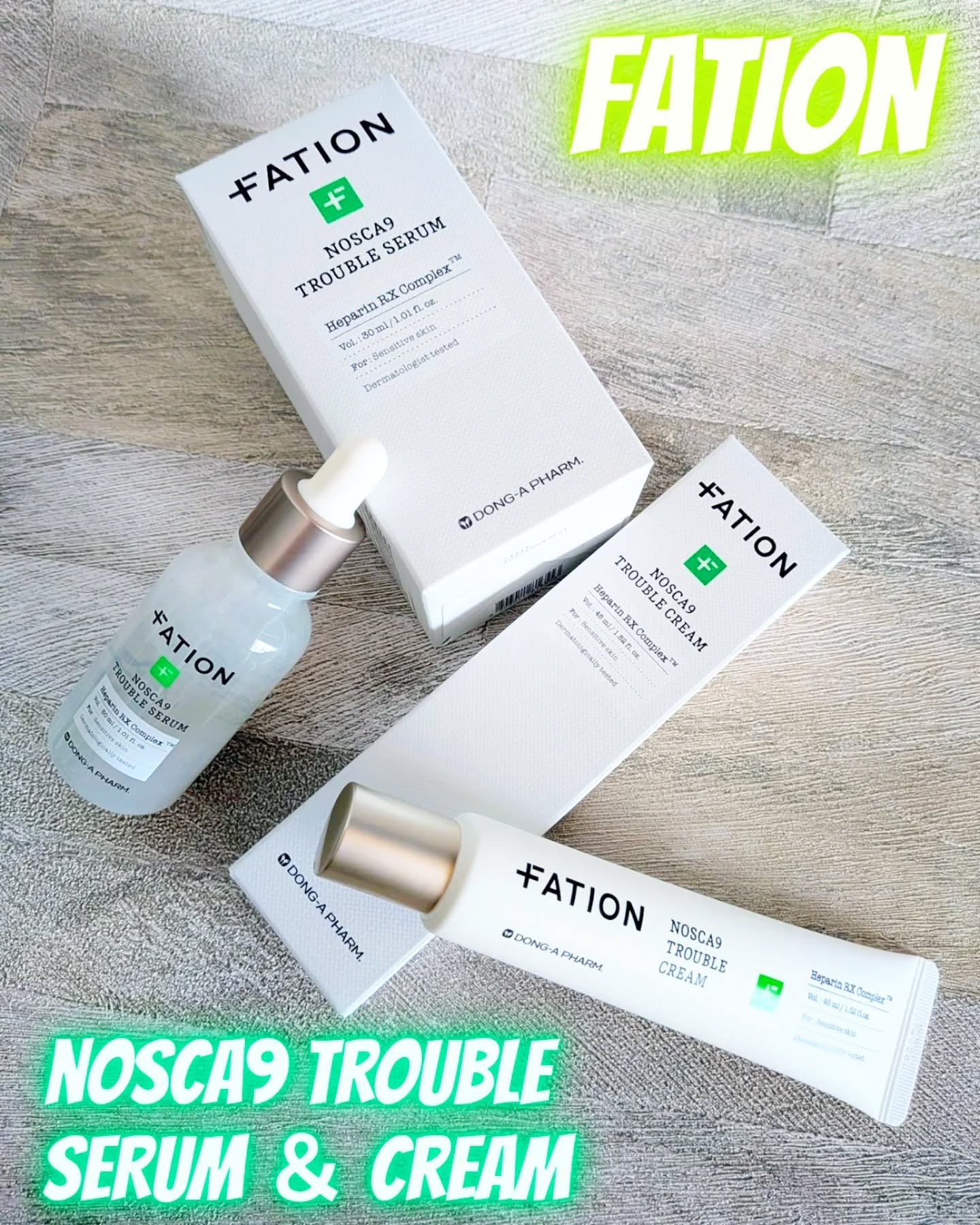 ノスカナイン トラブル セラム/FATION/美容液を使ったクチコミ（1枚目）