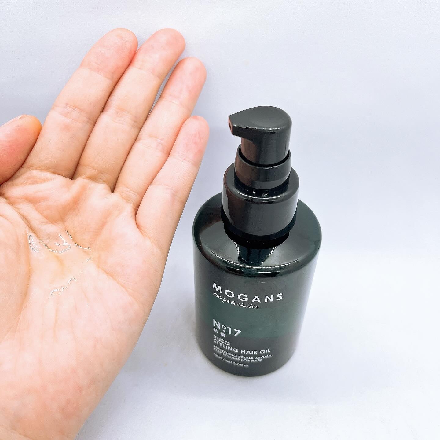 スタイリング ヘアオイル 結薔/MOGANS/ヘアオイルを使ったクチコミ（2枚目）