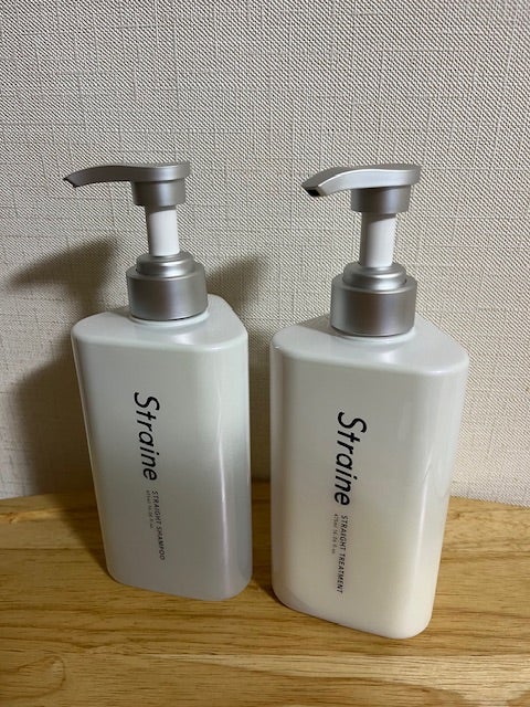 ストレートシャンプー/ストレートトリートメント ホワイトブロッサムの香り/Straine/市販シャンプーを使ったクチコミ(1枚目)