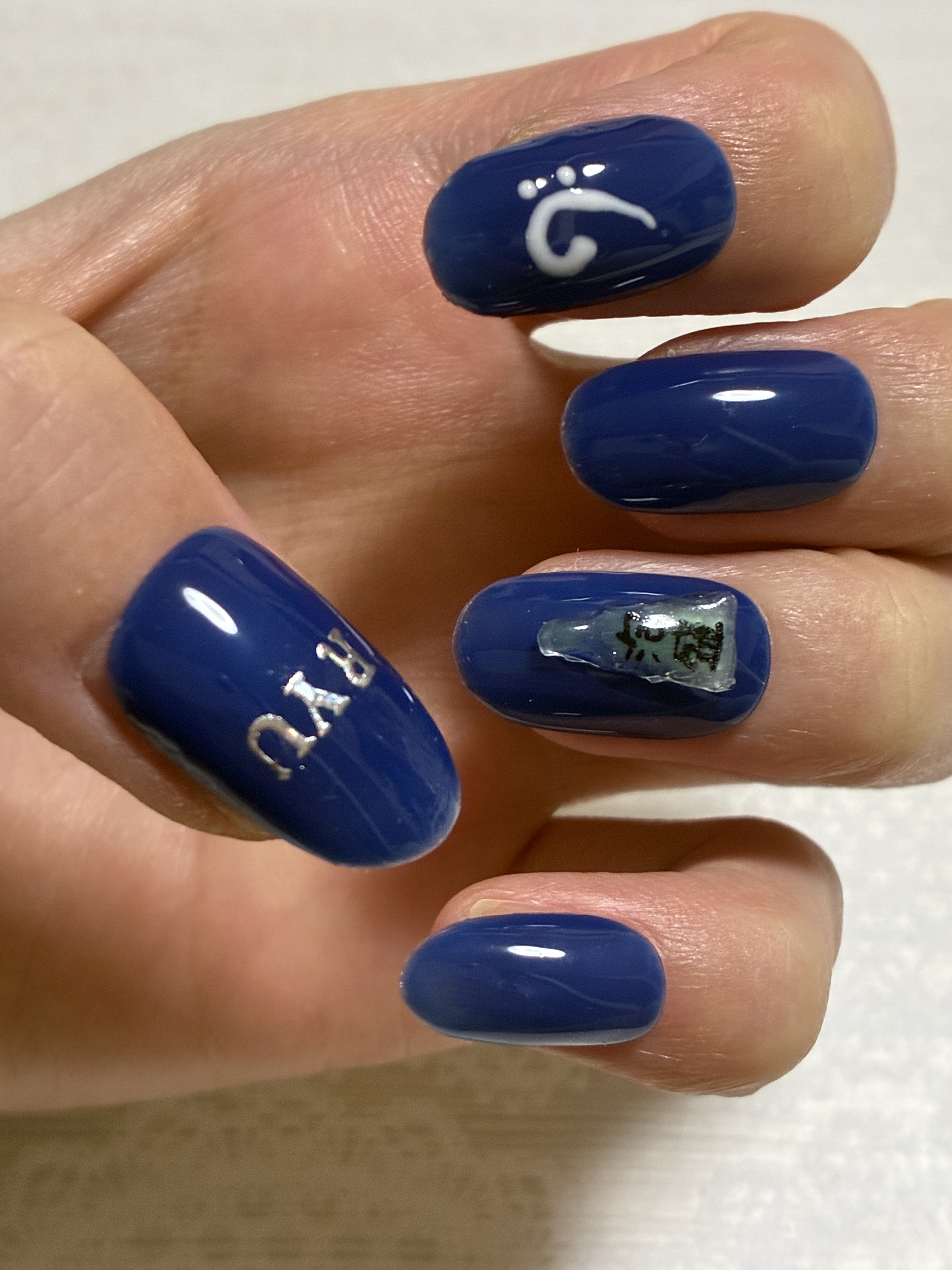 ジェルネイル（ライト対応）/セリア/ジェルネイルを使ったクチコミ（2枚目）