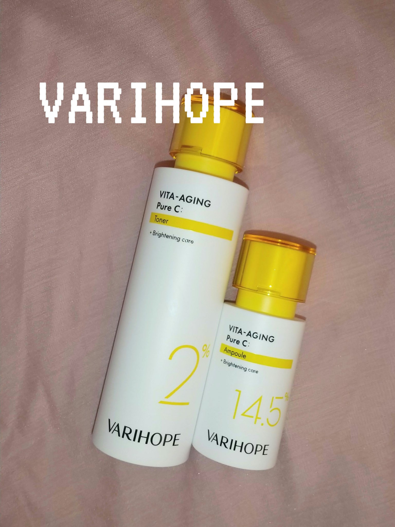 ビタエイジングピュアC セラムトナー/VARI:HOPE/化粧水を使ったクチコミ（1枚目）