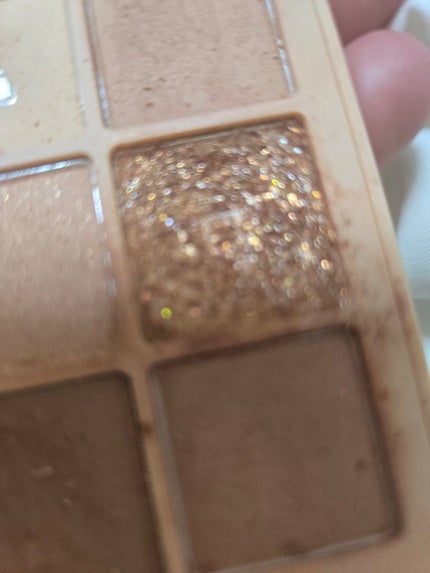 シャドウパレット 03 ヌードポーション/dasique/アイシャドウパレットを使ったクチコミ(3枚目)