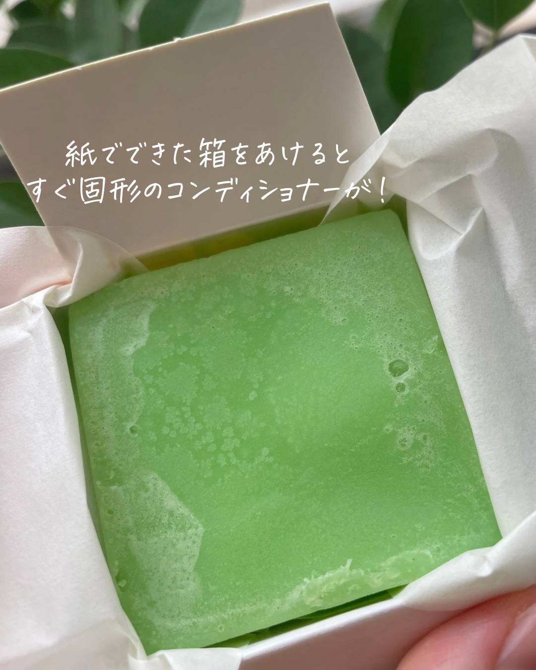 コンディショナー バー ガーディアン/Ethique/市販シャンプーを使ったクチコミ（3枚目）