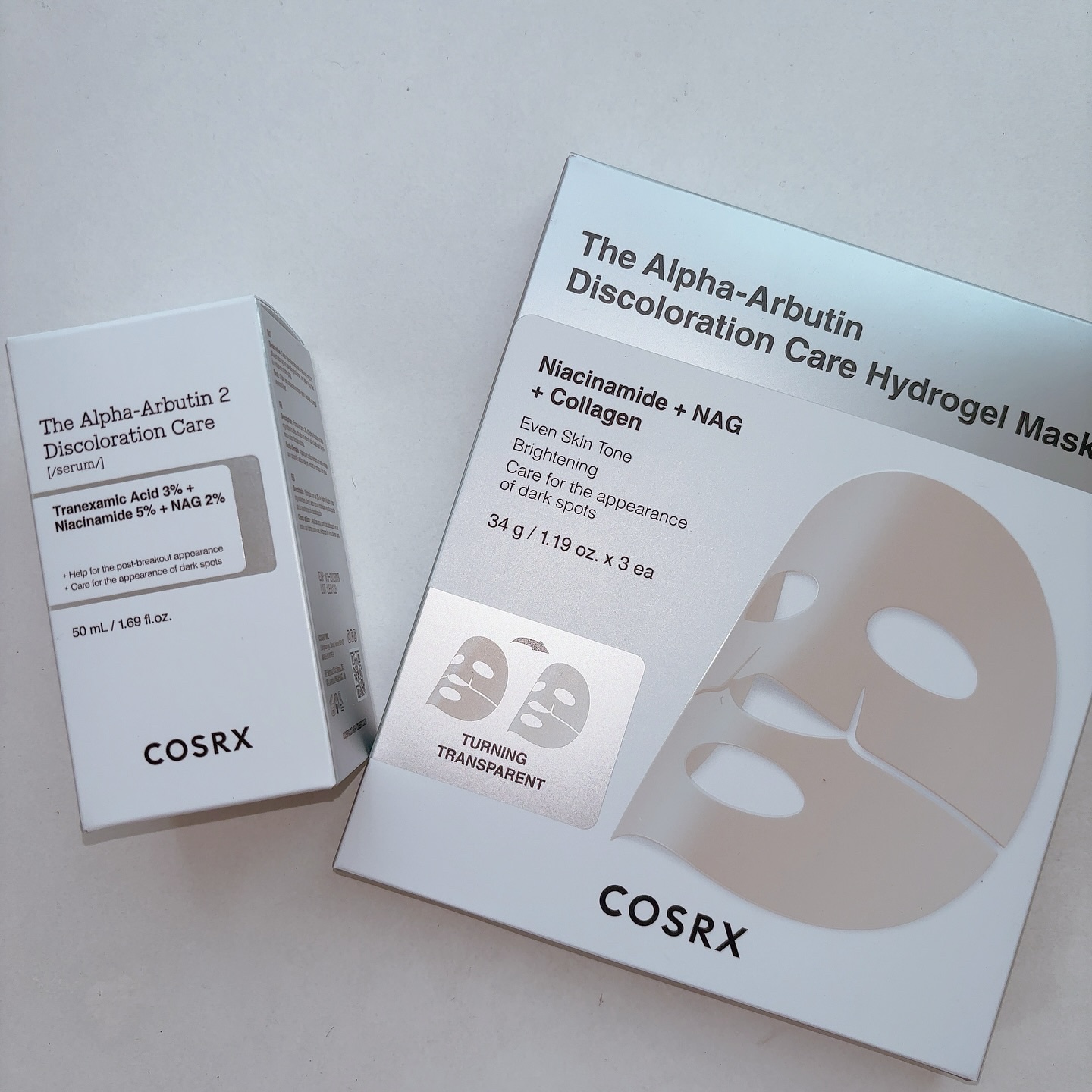 RXザ・アルファ アルブチン ハイドロゲルパック/COSRX/シートマスク・パックを使ったクチコミ（1枚目）