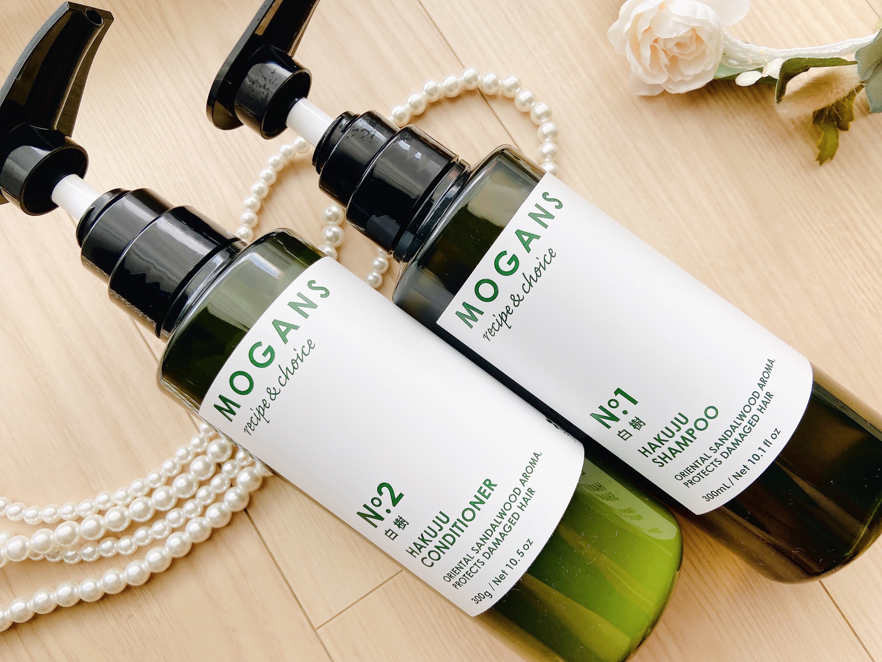 ノンシリコン アミノ酸 シャンプー/コンディショナー白樹（はくじゅ）/MOGANS/市販シャンプーを使ったクチコミ（2枚目）