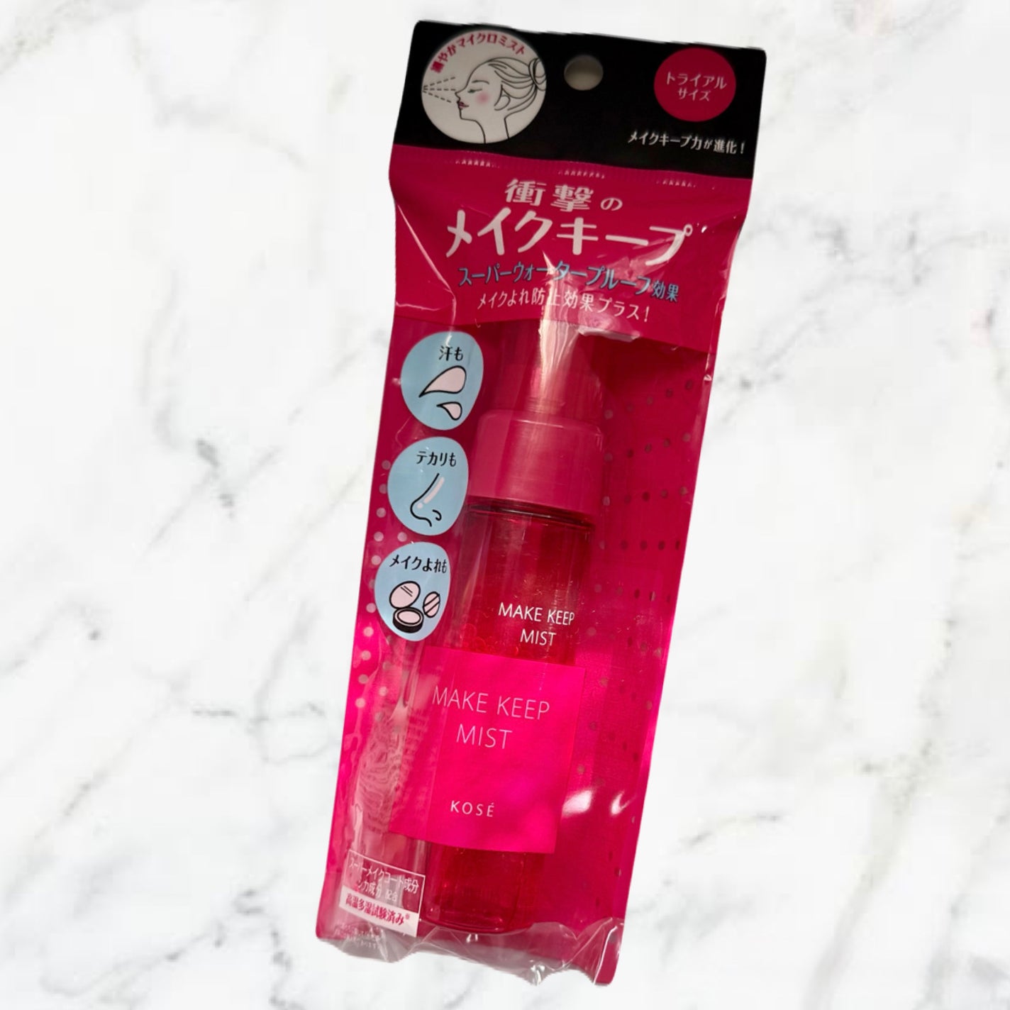 メイク キープ ミストEX +/コーセーコスメニエンス/ミスト状化粧水を使ったクチコミ(1枚目)