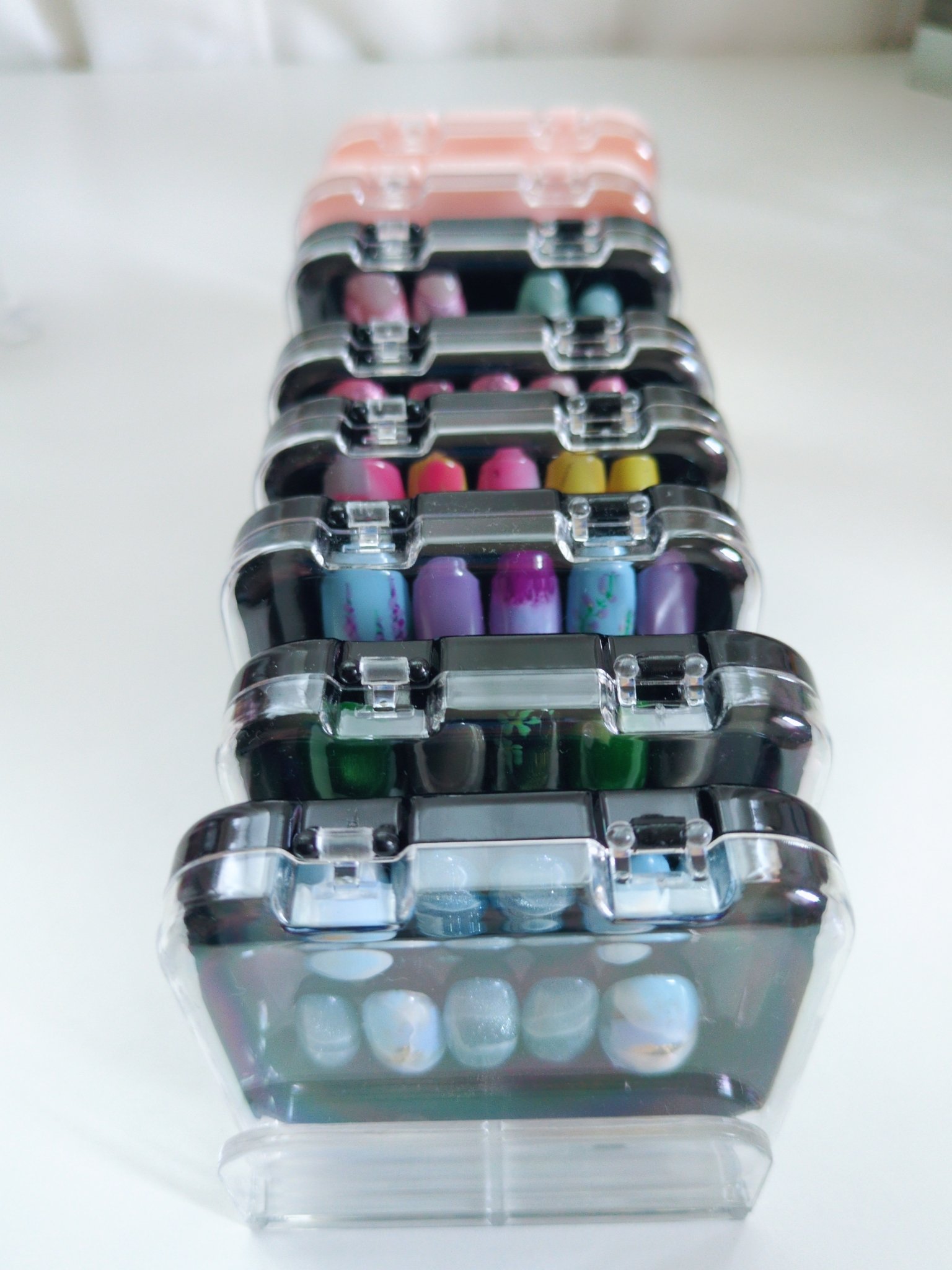 ネイルチップ収納ケース/DAISO/ネイル用品を使ったクチコミ（1枚目）