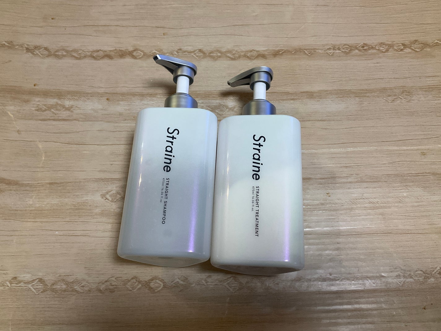 ストレートシャンプー/ストレートトリートメント ホワイトブロッサムの香り/Straine/市販シャンプーを使ったクチコミ(1枚目)