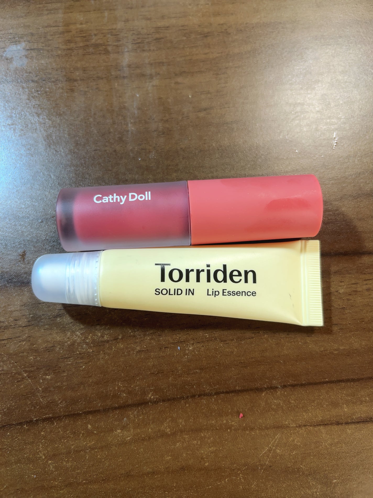 リップアンドチーク ヌードマットティント/CathyDoll/リップティントを使ったクチコミ(1枚目)