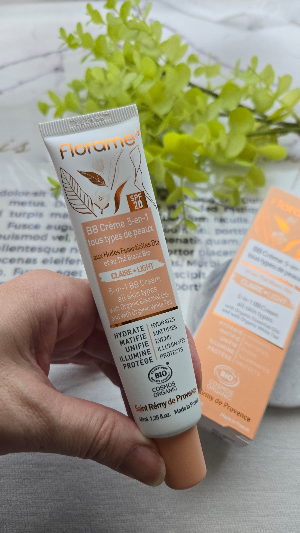 フローラム　5in1 スキンケアBBクリーム/Florame/BBクリームを使ったクチコミ（1枚目）