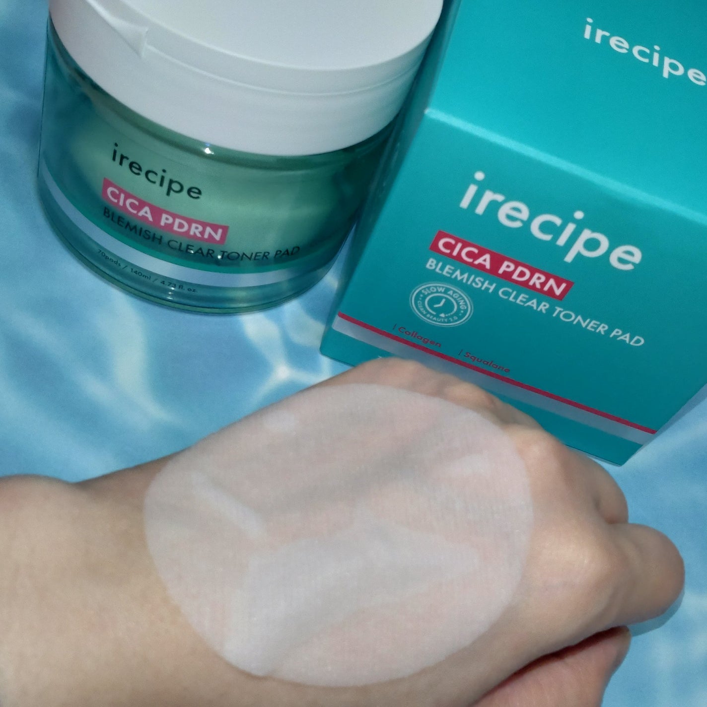 シカ PDRN 跡 クリアー トナーパッド/irecipe/トナーパッドを使ったクチコミ(2枚目)